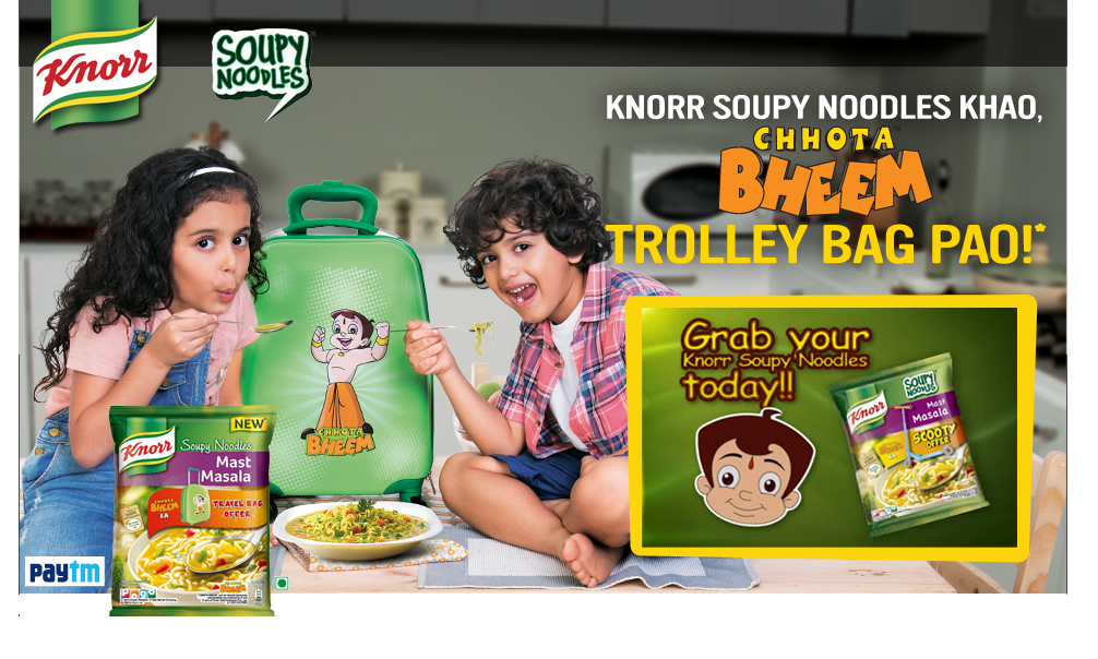 India Desire : Paytm Knorr Soupy Noodles Offer: Get Free Rs 15 Paytm Cash With Every Pack Of Knorr Soupy Noodles